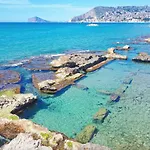 Escapada Ideal En Centro De Calpe, Piscina Y 3 Min De La Playa דירה