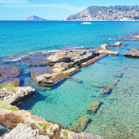 Escapada Ideal En Centro De Calpe, Piscina Y 3 Min De La Playa Appartement